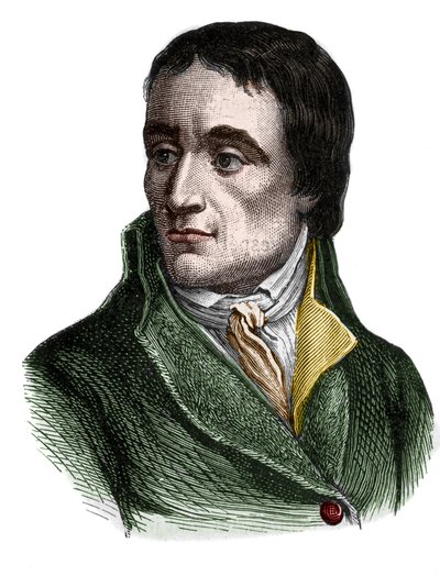Portret Jeana Baptiste (Jean-Baptiste) Carrier (1756-1794), francuskich polityków - w „L