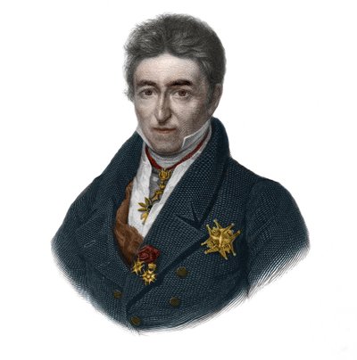 Portret Jeana Baptiste (Jean-Baptiste), hrabiego de Villele (1773-1854), polityka francuskiego. w „”LIBRE DES SPORERS”” Louisa de Cormenina Timona. 1842. Kolekcja prywatna. autorstwa French School