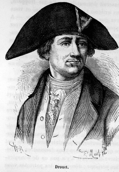 Portret Jeana Baptiste Droueta (1763-1824) autorstwa French School