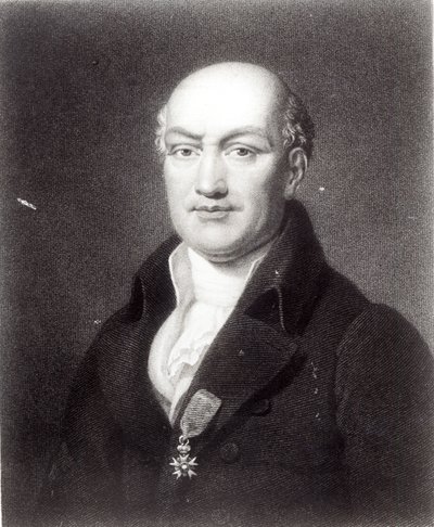 Portret Jean Baptiste Joseph Delambre (1749-1822) autorstwa French School