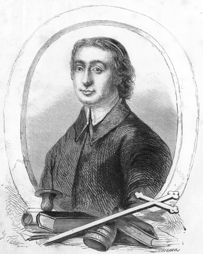 Portret Jeana Baptiste Massillon (1663-1742) (rycina) autorstwa French School