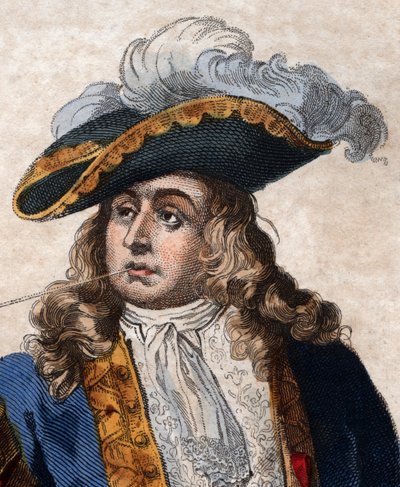 Portret Jeana Barta (1650-1702), francuskiego korsarza. autorstwa French School
