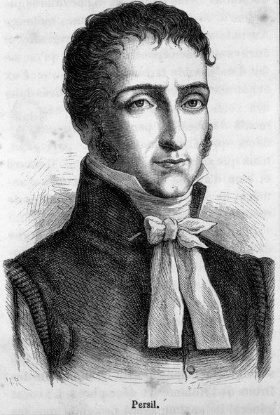 Portret Jeana Charlesa Persila (1785-1870) francuskiego ministra sprawiedliwości. autorstwa French School