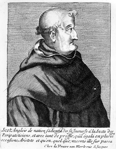 Portret Jana Dunsa Szkota (ok. 1265-c.1308) autorstwa French School