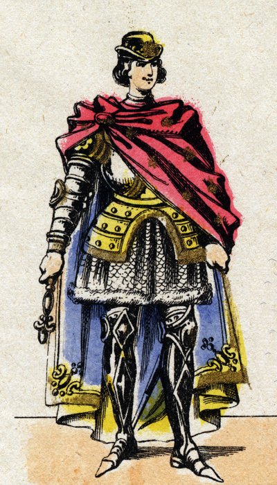 Portret Jana II Dobrego (1319-1364), króla Francji autorstwa French School