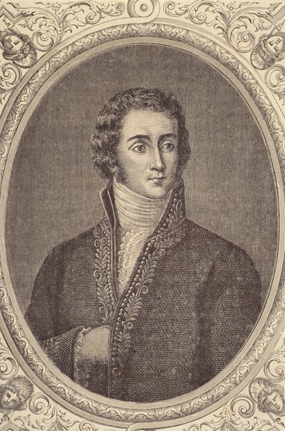 Portret Józefa Fouche, księcia Otranto (1763-1829) (rycina) autorstwa French School
