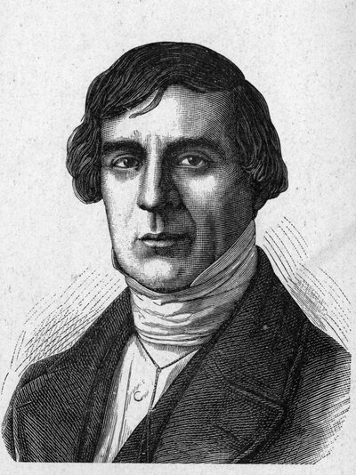 Portret Julesa Barthelemy Saint - Hilaire Saint Hilaire (Saint Hilaire) (1805 - 1895), francuski uczony i polityk - w „Album de la Science; wybitni naukowcy; Wielkie odkrycia”” 1896. autorstwa French School