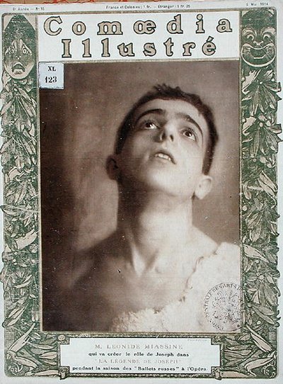 Portret Leonida Massine
