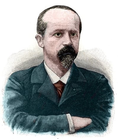 Portret Louis Jean Baptiste Lepine (1846 -1933) Francuski prawnik i polityk, twórca Konkursu Lepine. autorstwa French School