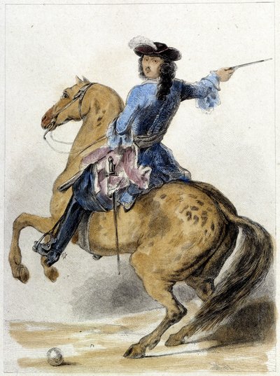 Portret Ludwika XIV (1638-1715), króla Francji. autorstwa French School