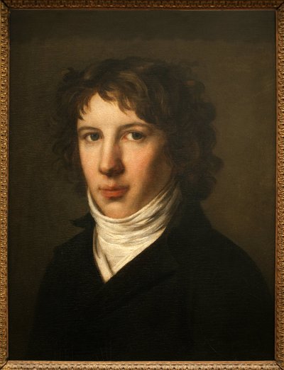 Portret Ludwika de Saint-Just (Saint-Just autorstwa French School
