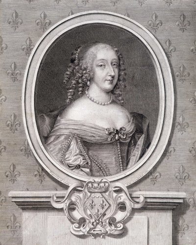 Portret Mademoiselle de Montpensier zwany „Wielką Mademoiselle” autorstwa French School