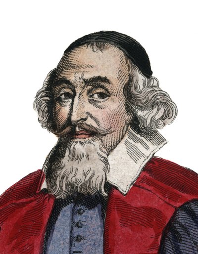 Portret Mathieu Mole (1584-1656), francuskiego męża stanu. autorstwa French School