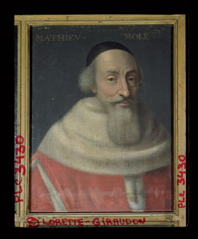Portret Mathieu Mole (1584-1656) Lord of Champlatre autorstwa French School