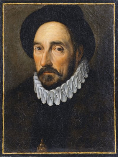 Portret Michela de Montaigne autorstwa French School