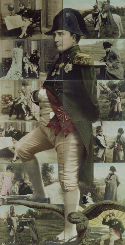 Portret Napoleona Bonaparte (1769-1821) i sceny z jego życia, XIX-XX w. (zdjęcie kolorowe) autorstwa French School