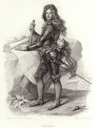 Portret Nicolasa Catinata autorstwa French School