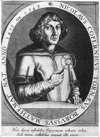 Portret Mikołaja Kopernika (1473-1543) autorstwa French School