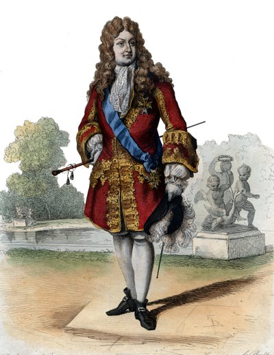 Portret Filipa II, księcia Orleanu (1674-1723). autorstwa French School