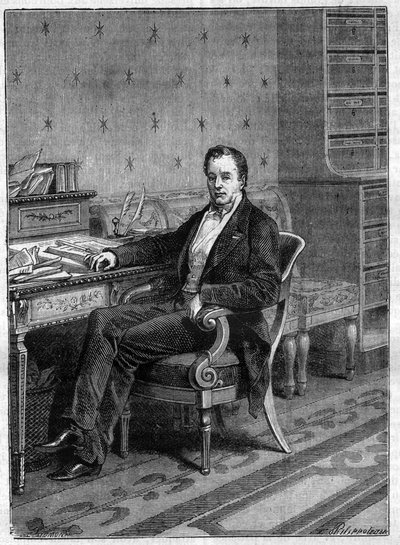 Portret Pierre Paul Royer-Collard (Royer Collard autorstwa French School