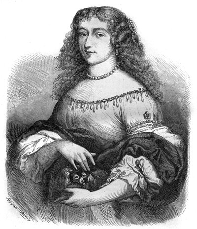 Portret królowej Krystyny Szwecji (Kristina Vasa autorstwa French School