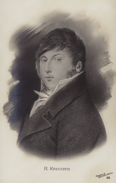 Portret Rodolphe Kreutzer autorstwa French School