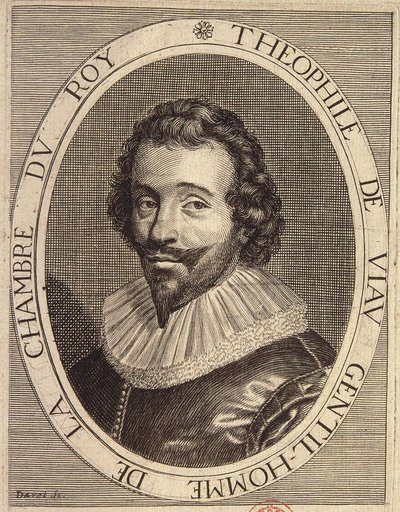 Portret Teofila de Viau autorstwa French School