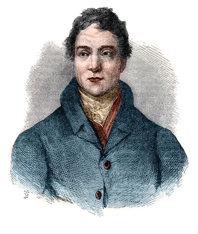 Portret Williama Huskissona (1770-1830) był brytyjskim mężem stanu. autorstwa French School