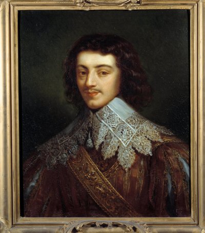 Portret markiza de Cinq Mars (Henri Coiffier de Ruze autorstwa French School