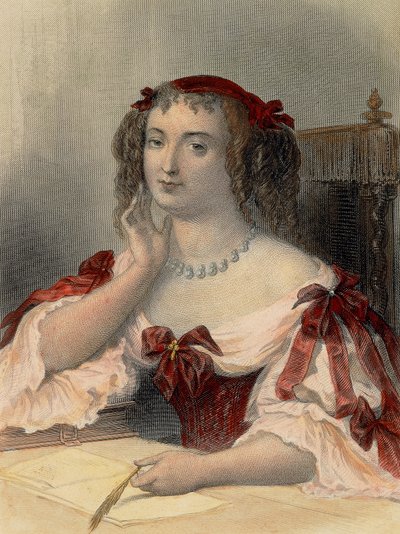 Portret markizy de Sevigne autorstwa French School