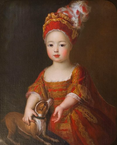 Portret młodego księcia Lotaryngii autorstwa French School