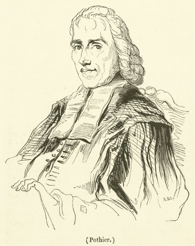 Pothier (grawerowanie) autorstwa French School