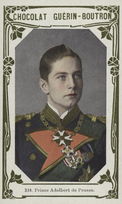 Książę Wojciech de Prusse (kolorowe zdjęcie) autorstwa French School