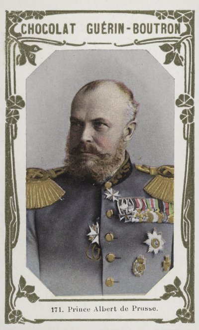 Książę Albert Pruski (kolorowe zdjęcie) autorstwa French School
