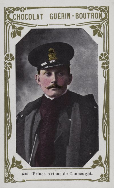 Książę Artur de Connaught (kolorowe zdjęcie) autorstwa French School