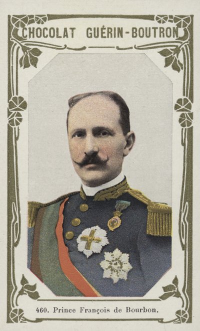 Książę Francois de Bourbon (kolorowe zdjęcie) autorstwa French School