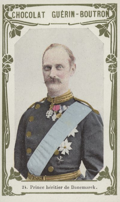 Książę spadkobierca w Danii (kolorowe zdjęcie) autorstwa French School