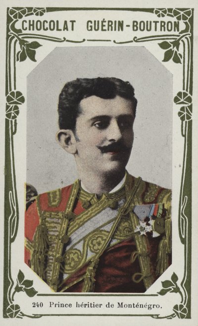 Prince heritier de Montenegro (kolorowe zdjęcie) autorstwa French School