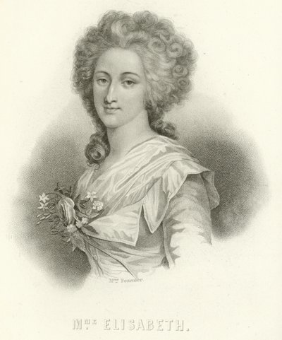 Księżniczka Elżbieta Francji autorstwa French School