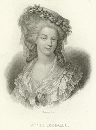 Księżniczka Maria Luisa Sabaudii autorstwa French School