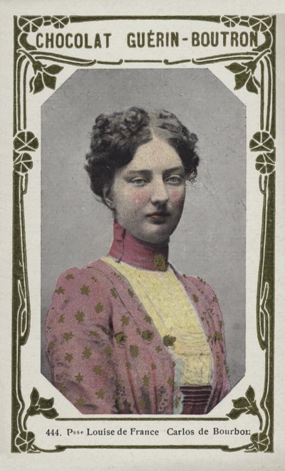 Księżniczka Ludwika Francji, Carlos de Bourbon (kolorowe zdjęcie) autorstwa French School