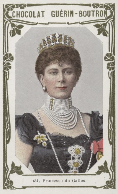 Księżniczka Walii (kolorowe zdjęcie) autorstwa French School