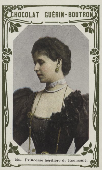 Księżniczka Rumunii (kolorowe zdjęcie) autorstwa French School