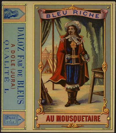 Etykieta produktu dla Bleu Riche au Mousquetaire autorstwa French School
