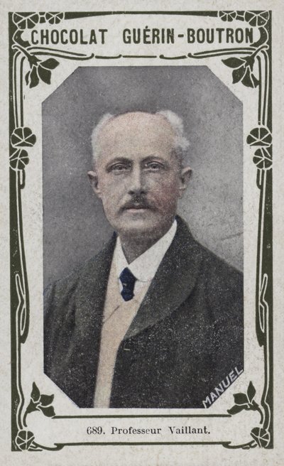 Profesor Valiant (kolorowe zdjęcie) autorstwa French School
