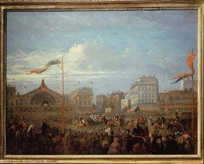 Królowa Wiktoria (1819-1901) Przybycie na Gare de l