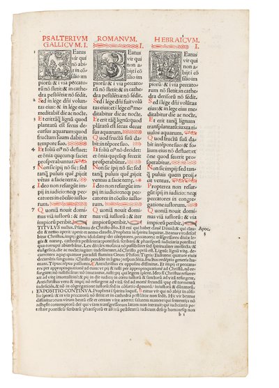 Quincuplex Psalterium, red. Jacques Le Fèvre d