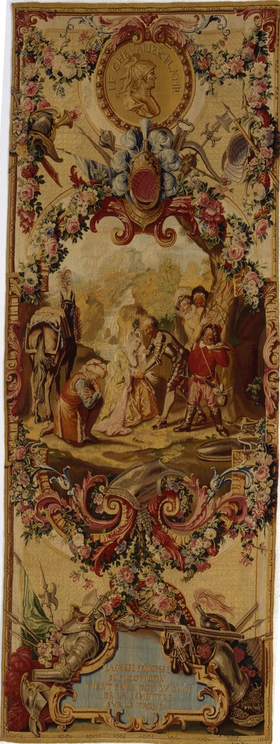Gobelin Regence Gobelins z historią Don Kichota, 1717-18 autorstwa French School