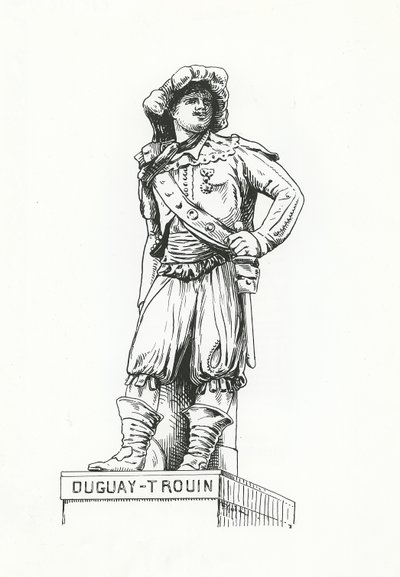 René Duguay-Trouin (grawerowanie) autorstwa French School