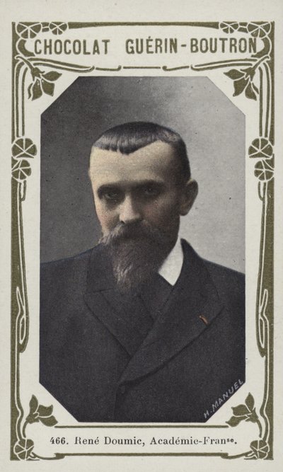 Rene Doumic, Academie-Francaise (kolorowe zdjęcie) autorstwa French School